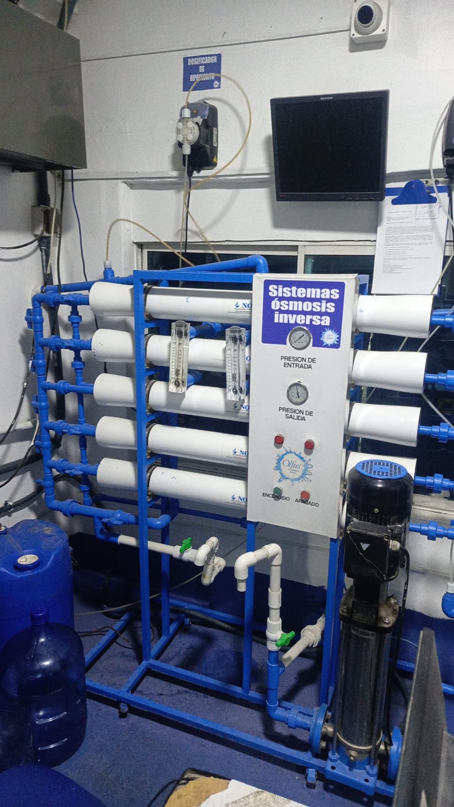 🔵 Sistema de Osmosis Inversa